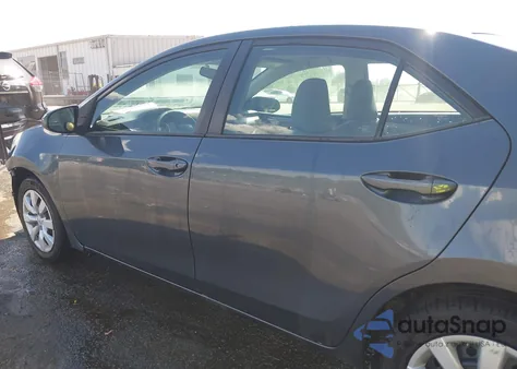2016 Toyota Corolla Le z USA, uszkodzony, nr VIN 2T1BURHE4GC631268